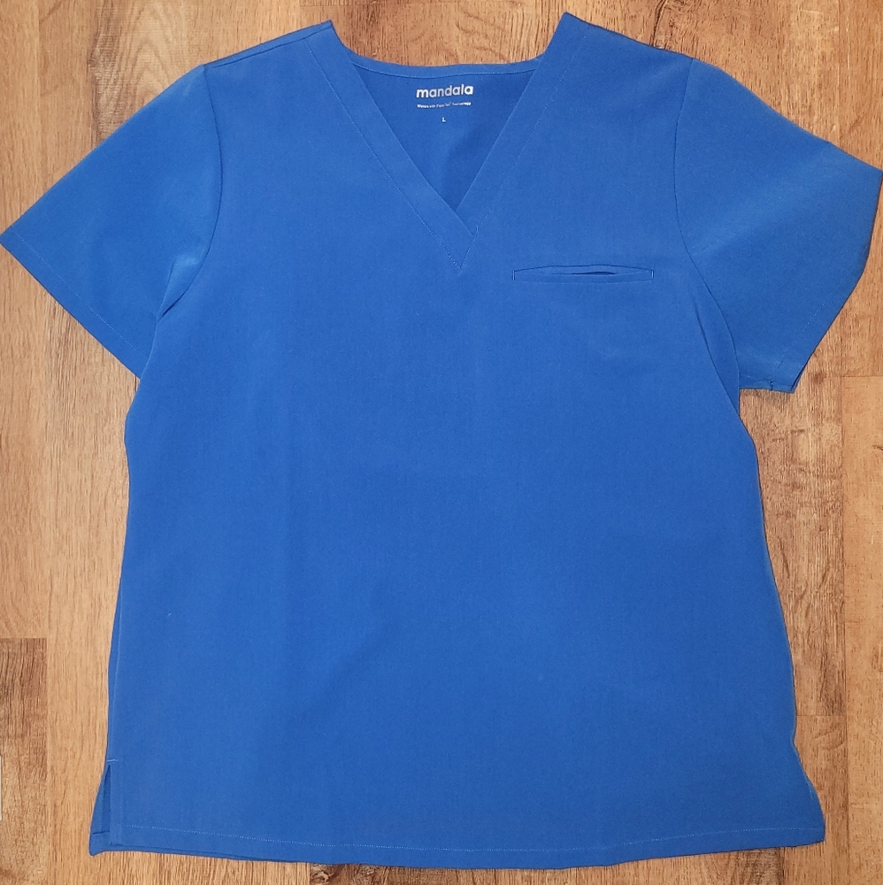 Mandala L Royal Blue One Pocket Top